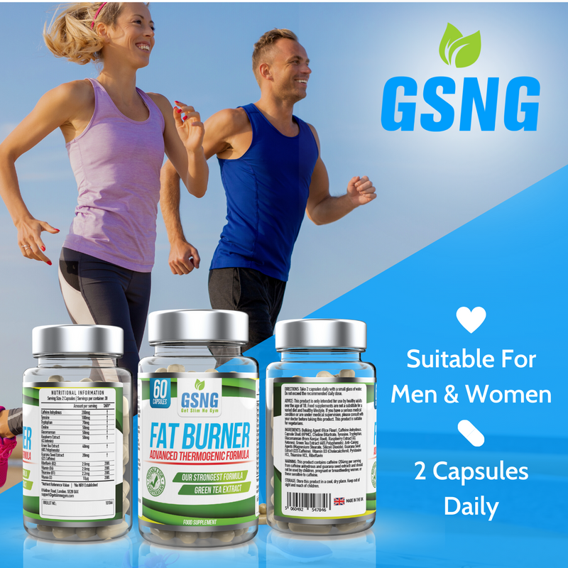 GSNG Fat Burner Suitable for Vegetarians Get Slim No Gym
